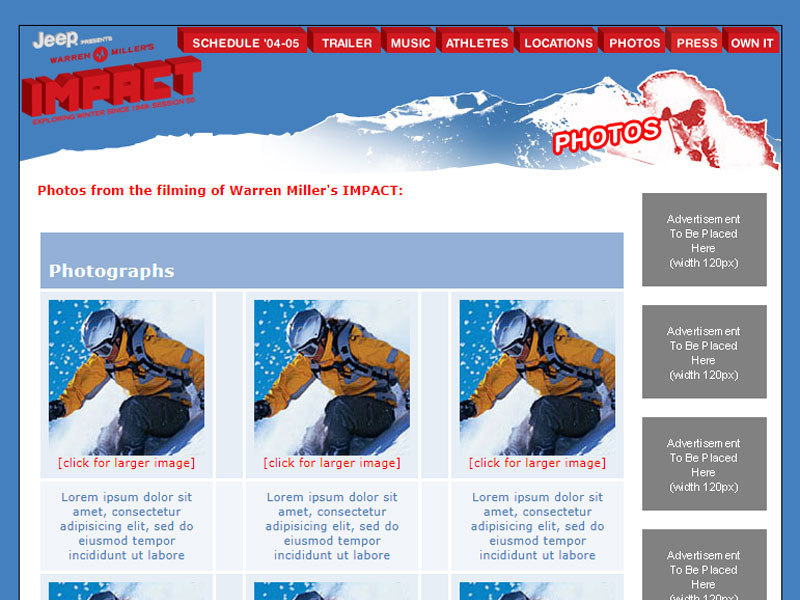 Warren Miller Impact